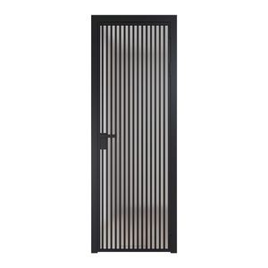 11 AG стекло Матовое цвет профиля Черный матовый