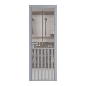 15 AG стекло Мору осветленное цвет профиля Серебро