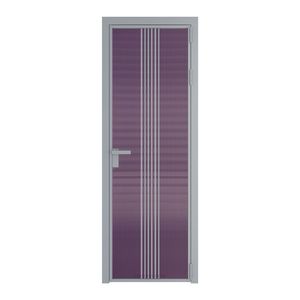 18 AG стекло Мору фиолетовое цвет профиля Серебро