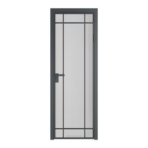 5 AG стекло Кризет цвет профиля Серая ночь