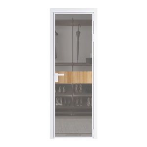 6 AG стекло Комфорт серый цвет профиля Вайт вставка Дуб Карамель