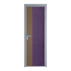 7 AG стекло Кризет фиолетовое цвет профиля Серебро вставка Перламутр золото