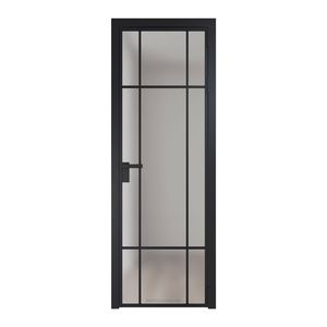 8 AG стекло Матовое цвет профиля Черный матовый