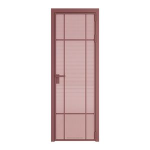 8 AG стекло Мору розовое цвет профиля Красный антрацит