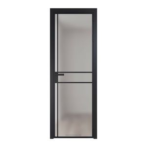 9 AG стекло Матовое цвет профиля Черный матовый