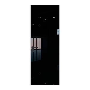 1 AGK цвет Lacobel Черный лак кромка Черный матовый