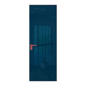 1 AGK цвет Зеркало Blue кромка Красный антрацит