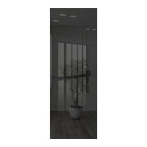 1 AGK цвет Зеркало Grey кромка Черный матовый