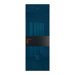 5 AGK цвет Зеркало Blue вставка Блэк кромка Деорэ