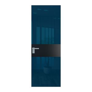 5 AGK цвет Зеркало Blue вставка Блэк кромка Матовая