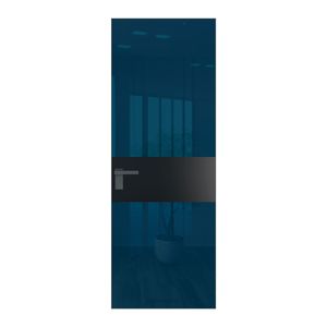 5 AGK цвет Зеркало Blue вставка Блэк кромка Серая ночь