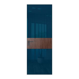 5 AGK цвет Зеркало Blue вставка Дуб Тобакко кромка Серая ночь