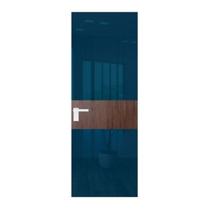 5 AGK цвет Зеркало Blue вставка Дуб Тобакко кромка Вайт
