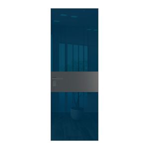 5 AGK цвет Зеркало Blue вставка Графит кромка Серая ночь