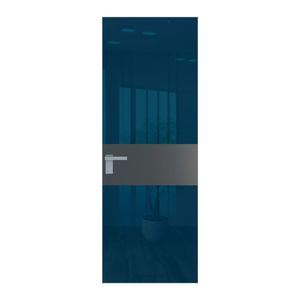 5 AGK цвет Зеркало Blue вставка Графит кромка Серебро