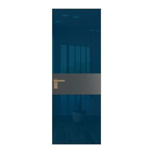 5 AGK цвет Зеркало Blue вставка Графит кромка Шампань