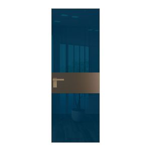 5 AGK цвет Зеркало Blue вставка Перламутр бронза кромка Шампань