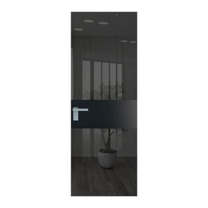 5 AGK цвет Зеркало Grey вставка Блэк кромка Матовая
