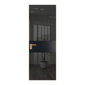 5 AGK цвет Зеркало Grey вставка Блэк кромка Золото