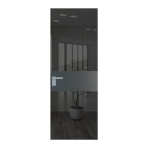 5 AGK цвет Зеркало Grey вставка Графит кромка Матовая