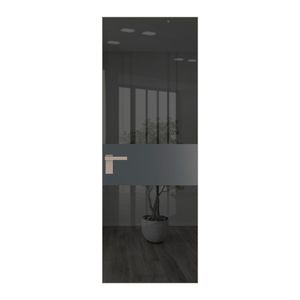 5 AGK цвет Зеркало Grey вставка Графит кромка Никель матовый