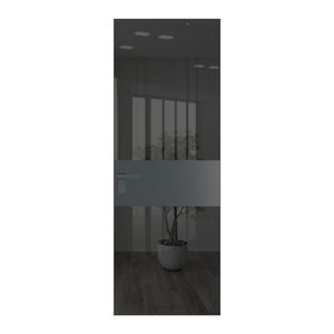 5 AGK цвет Зеркало Grey вставка Графит кромка Серая ночь