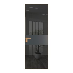 5 AGK цвет Зеркало Grey вставка Графит кромка Золото