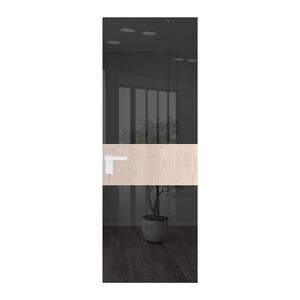 5 AGK цвет Зеркало Grey вставка Каштан светлый кромка Вайт
