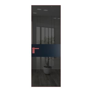 5 AGK цвет Зеркало Grey вставка Нэви Блу кромка Красный антрацит