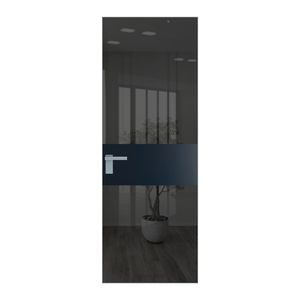 5 AGK цвет Зеркало Grey вставка Нэви Блу кромка Матовая