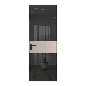 5 AGK цвет Зеркало Grey вставка Сэнд кромка Черный матовый