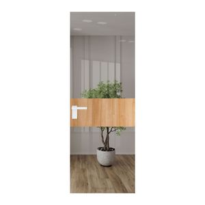 5 AGK цвет Зеркало вставка Дуб Карамель кромка Вайт