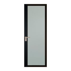 6 AGK цвет Мателюкс черный прокрас вставка Блэк кромка Никель матовый