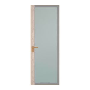 6 AGK цвет Мателюкс серый прокрас вставка Каштан светлый кромка Золото