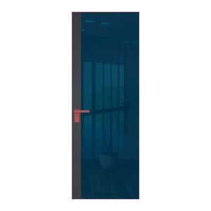 6 AGK цвет Зеркало Blue вставка Графит кромка Красный антрацит