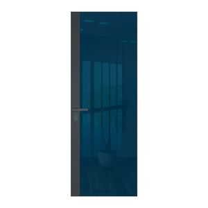 6 AGK цвет Зеркало Blue вставка Графит кромка Серая ночь