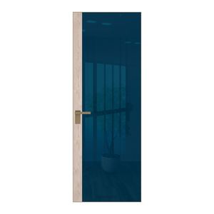 6 AGK цвет Зеркало Blue вставка Каштан светлый кромка Шампань