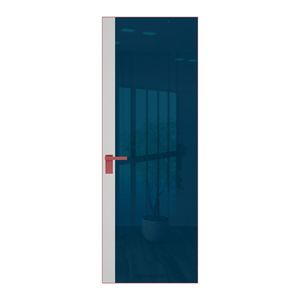 6 AGK цвет Зеркало Blue вставка Крем Вайт кромка Красный антрацит