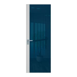 6 AGK цвет Зеркало Blue вставка Крем Вайт кромка Матовая