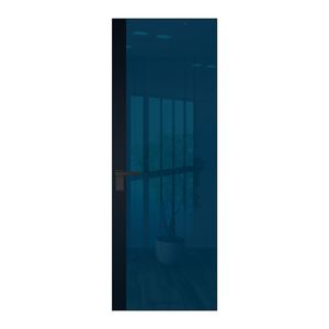 6 AGK цвет Зеркало Blue вставка Нэви Блу кромка Черный матовый