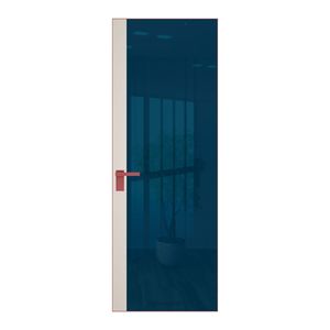 6 AGK цвет Зеркало Blue вставка Перламутр белый кромка Красный антрацит