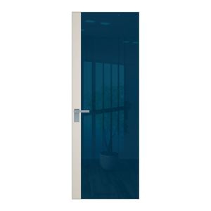 6 AGK цвет Зеркало Blue вставка Перламутр белый кромка Матовая