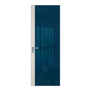 6 AGK цвет Зеркало Blue вставка Перламутр белый кромка Серебро