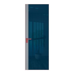 6 AGK цвет Зеркало Blue вставка Смоки кромка Красный антрацит