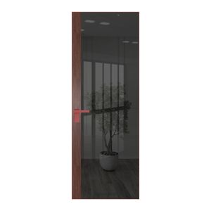 6 AGK цвет Зеркало Grey вставка Дуб Тобакко кромка Красный антрацит
