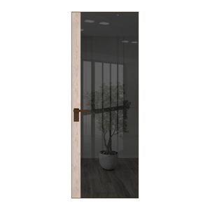6 AGK цвет Зеркало Grey вставка Каштан светлый кромка Деорэ