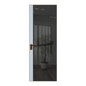 6 AGK цвет Зеркало Grey вставка Вайт кромка Деорэ