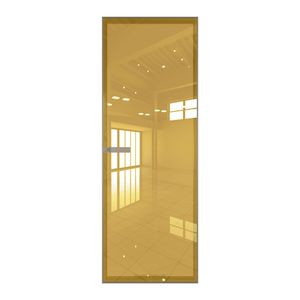 1 AGN стекло Зеркало Gold (Гезелла) профиль Никель матовый короб без наличника