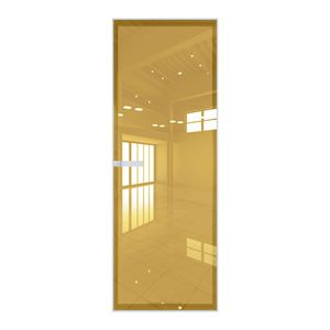 1 AGN стекло Зеркало Gold (Гезелла) профиль Вайт короб без наличника