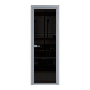 3 AX Черное тонированное профиль Серебро